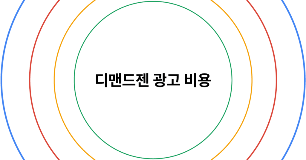 디맨드젠 광고 비용