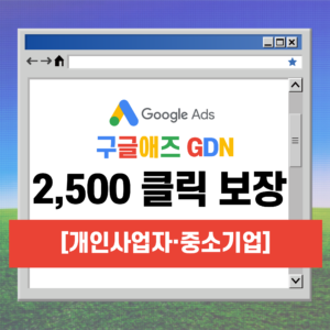 GDN 2,500 클릭 보장